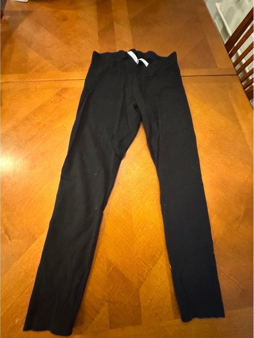 Old Navy Black Cotton Leggings Size L 3223